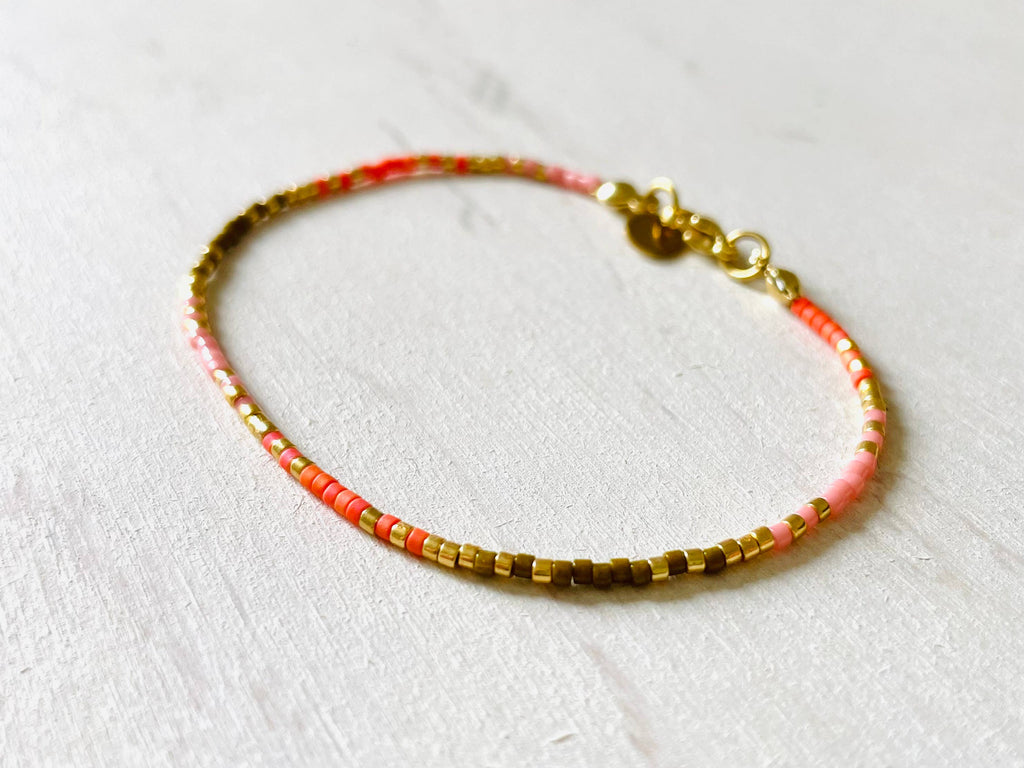 Miyuki Bracelet with Stainless Steel Hook - N005 - Harman Shop & Atelier