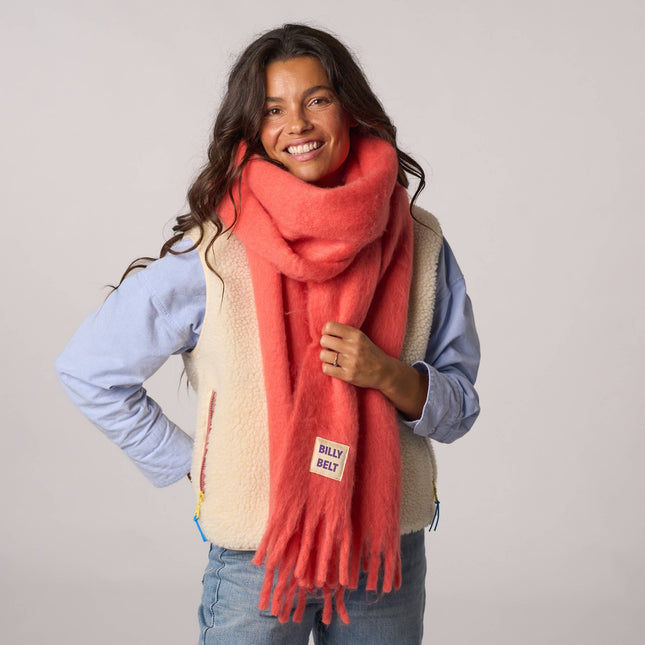 Scarf - Coral - Harman Shop & Atelier