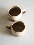 Handgemaakte keramische mok - Dunes - Beige - 290 ml