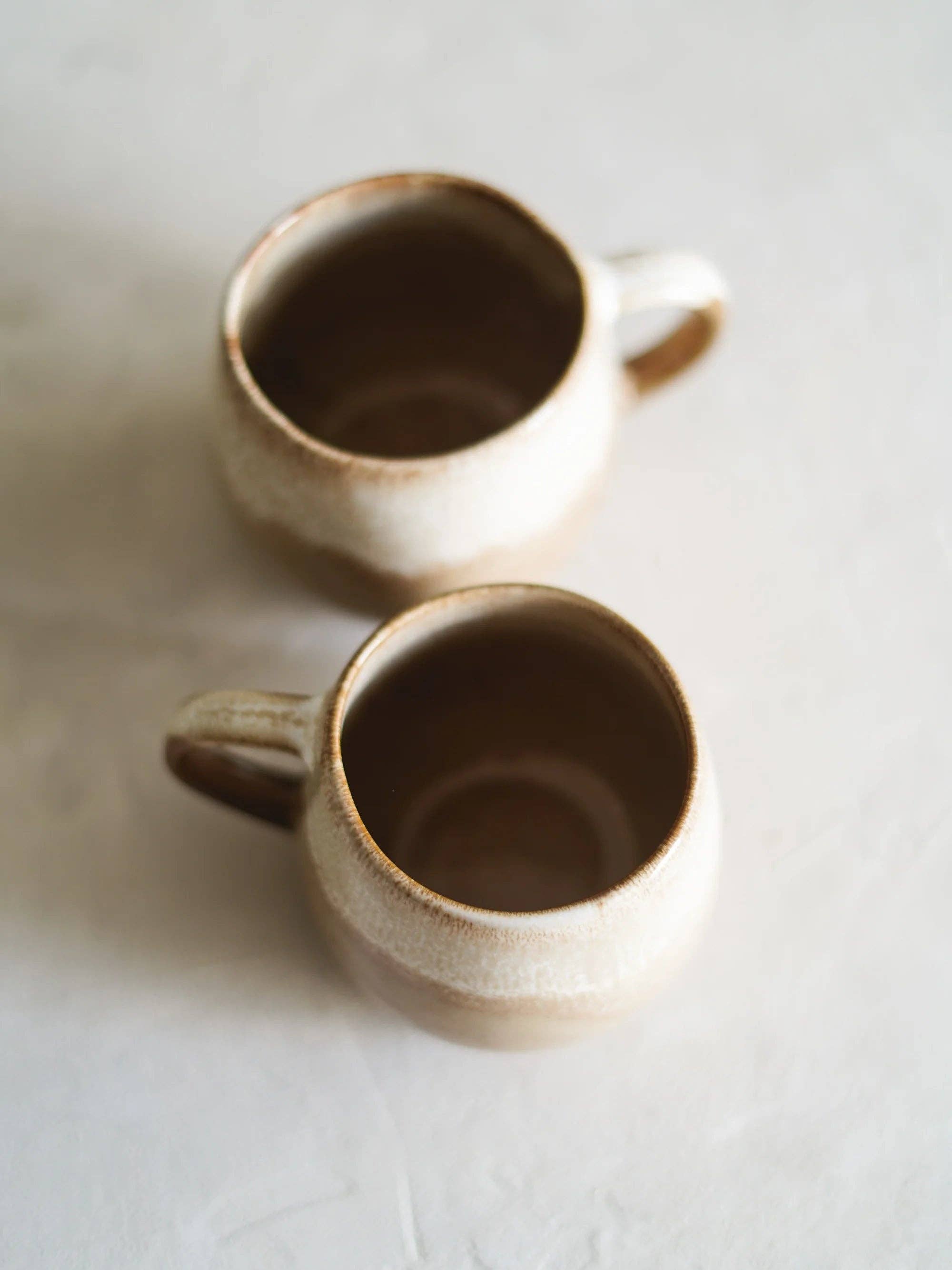 Handmade Ceramic Mug - Dunes - Beige - 290ml