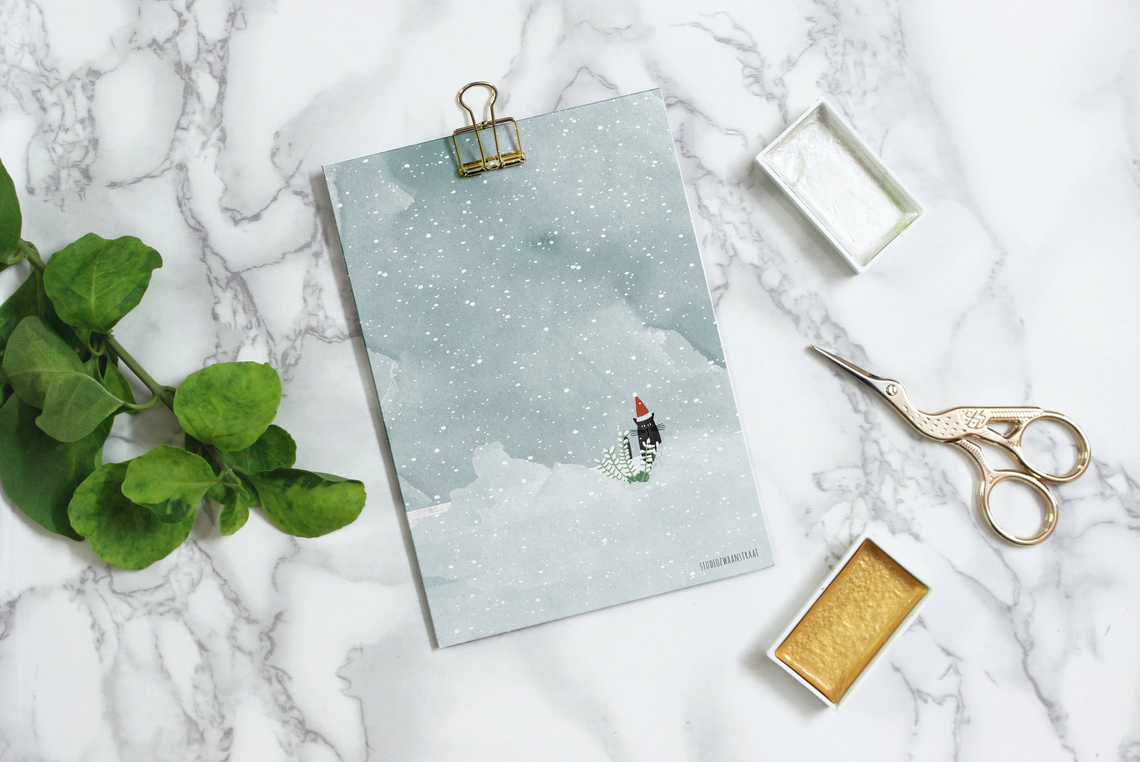 Postcard - Christmas with Joosje - Harman Shop & Atelier