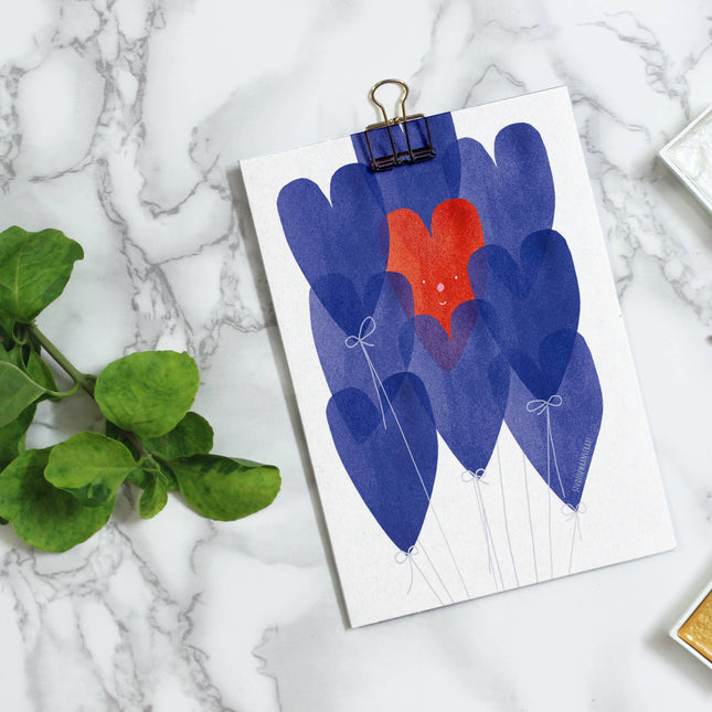 Postcard - Love is in the air - Harman Shop & Atelier