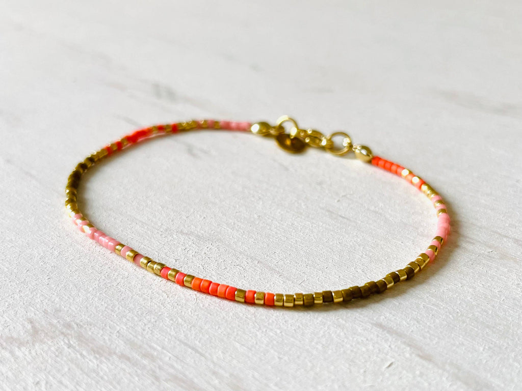 Miyuki Bracelet with Stainless Steel Hook - N005 - Harman Shop & Atelier