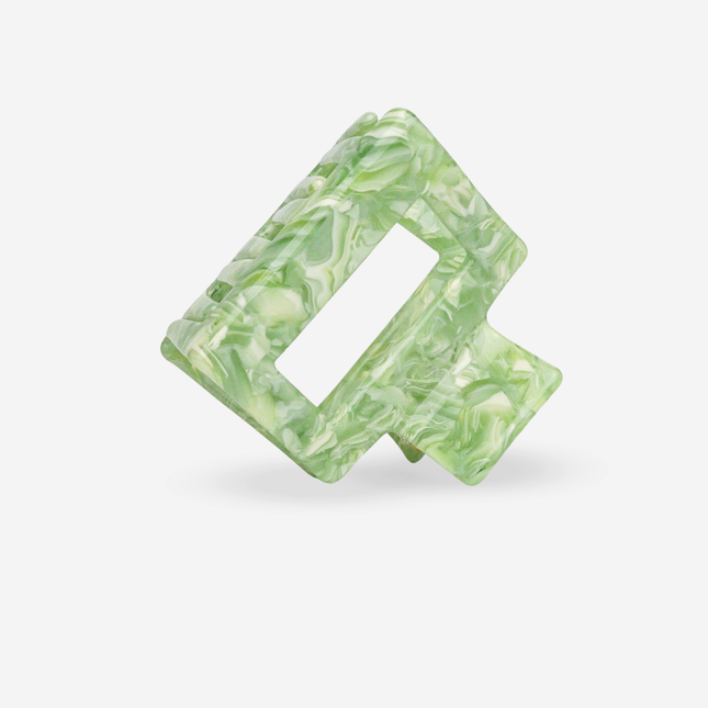 Cellulose Acetate Hair Clip - Liberty Matcha