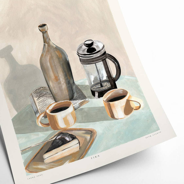 Poster - Laura - Fika - 30x40 cm - Harman Shop & Atelier
