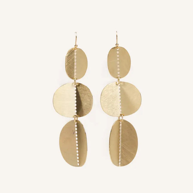Stainless Steel Dangle Earrings - Cleo