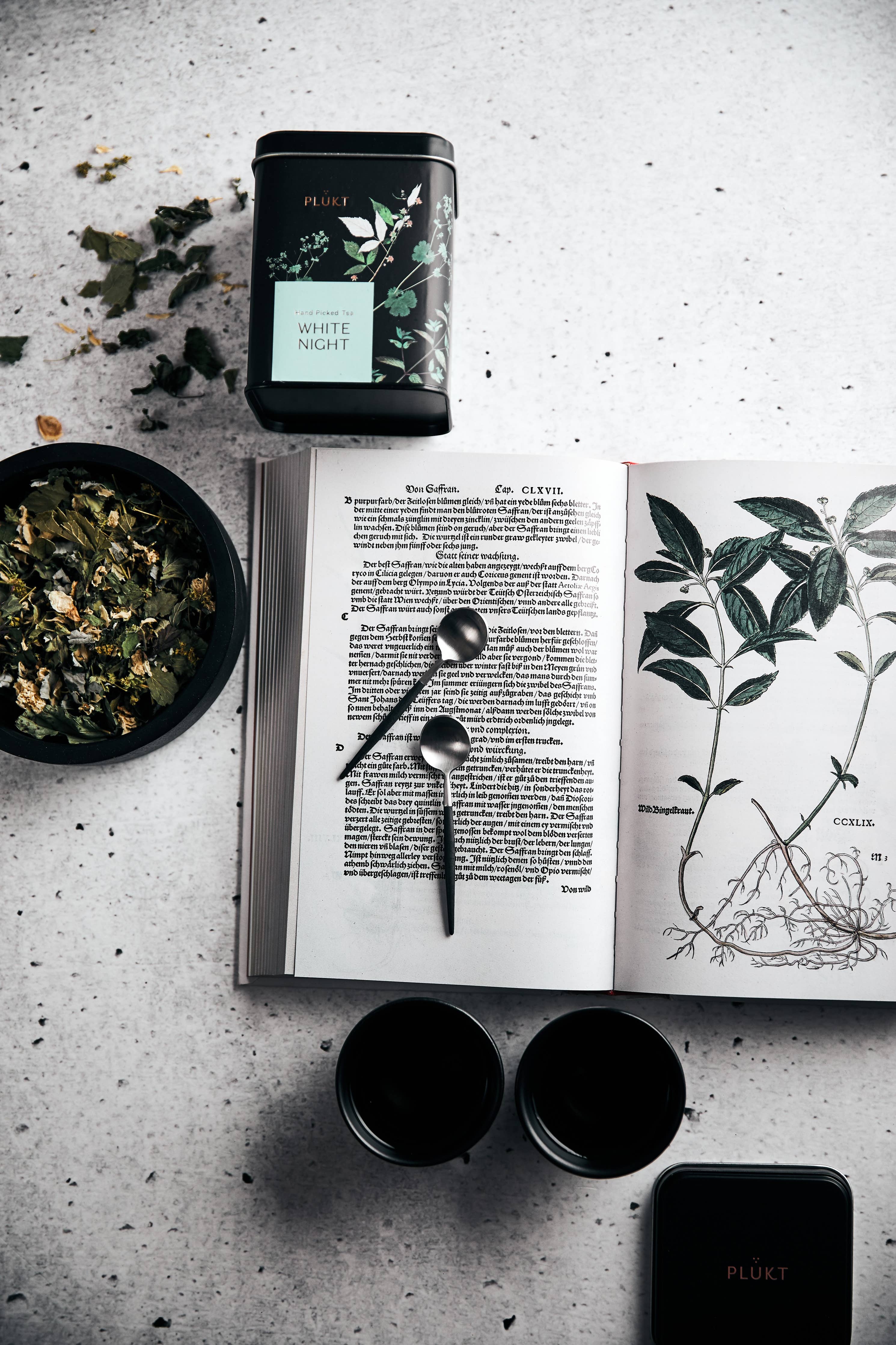 Theemelange Witte Nacht - 25 biologisch afbreekbare theezakjes