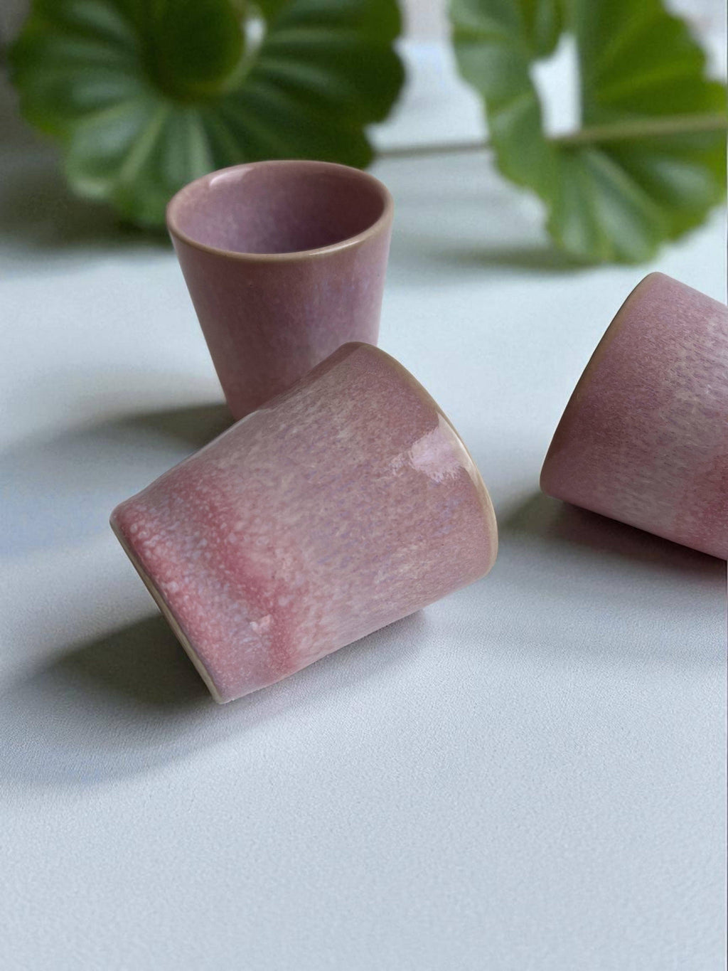 Koffiekopje - Rozenkleur