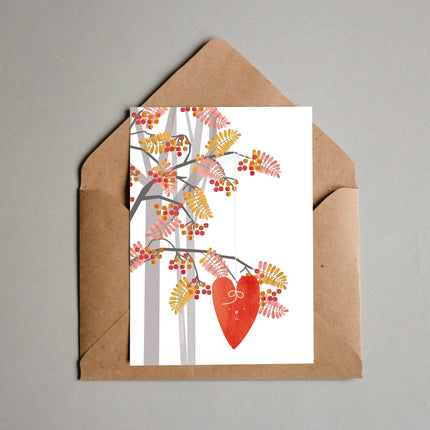 Postcard - Spread the love - Autumn