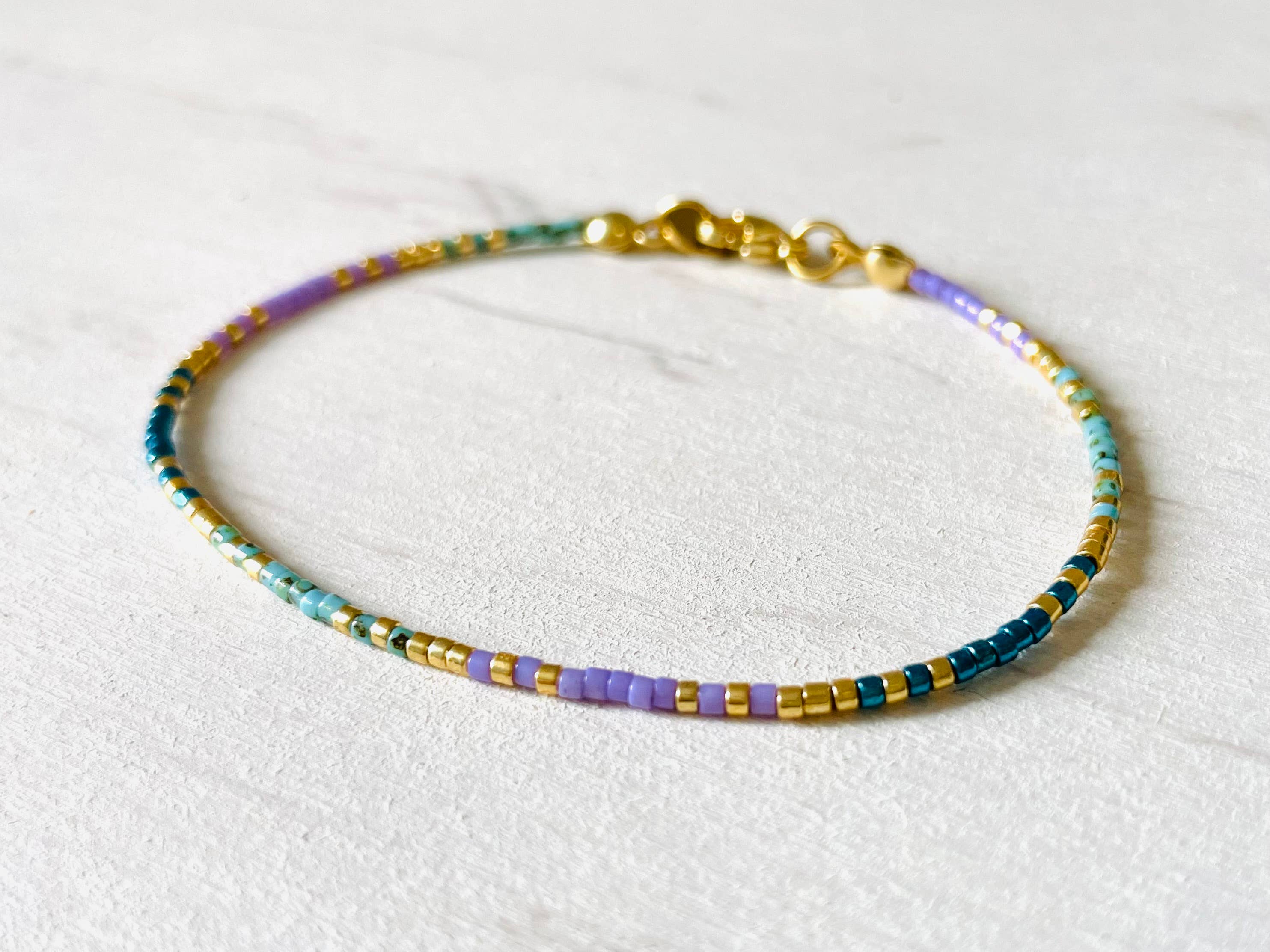 Miyuki Bracelet with Stainless Steel Hook - N010 - Harman Shop & Atelier