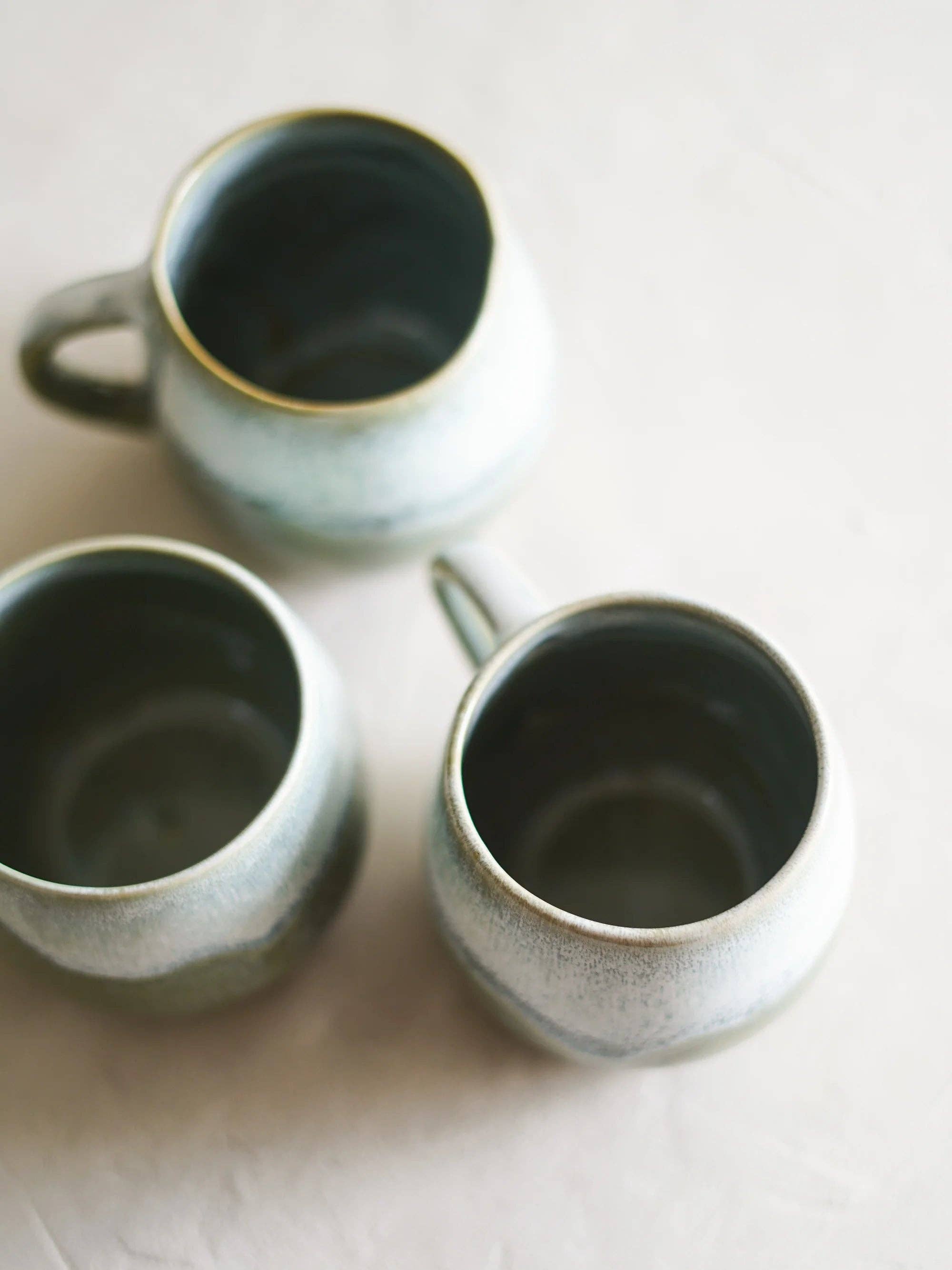 Handmade Ceramic Mug - Oasis - Green - 290ml