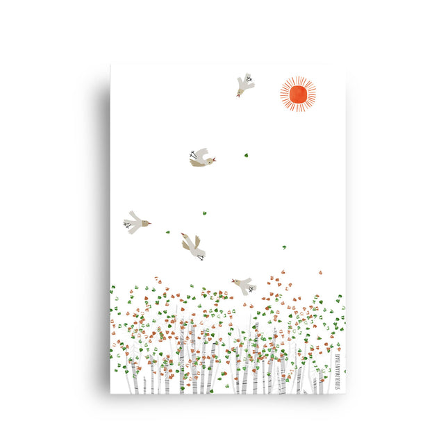 Postcard - Spring is in the air - Harman Shop & Atelier