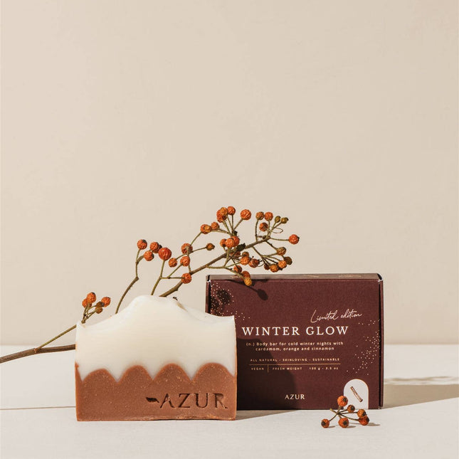 Natural Soap - Limited Edition Body Bar - Winter Glow - Harman Shop & Atelier