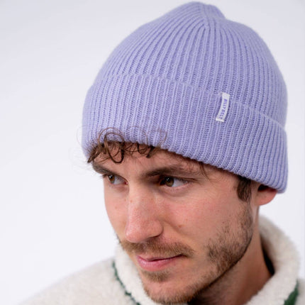 Unisex Wool Beanie - Lilac - Harman Shop & Atelier