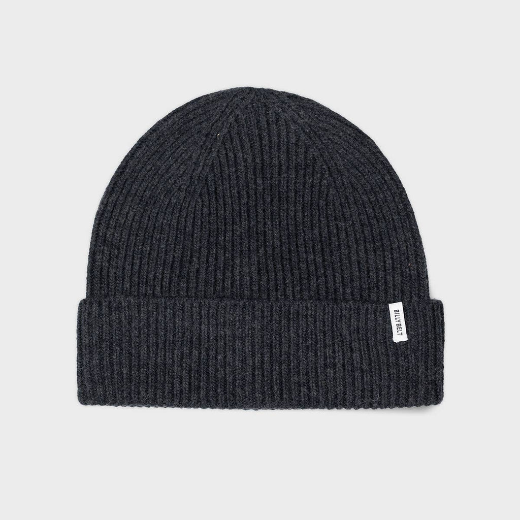 Unisex Wool Beanie - Dark Grey - Harman Shop & Atelier