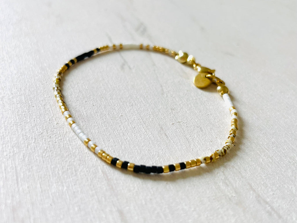 Miyuki Bracelet with Stainless Steel Hook - N004 - Harman Shop & Atelier