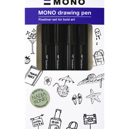 Tombow MONO Drawing Pen Bold Set - Harman Shop & Atelier