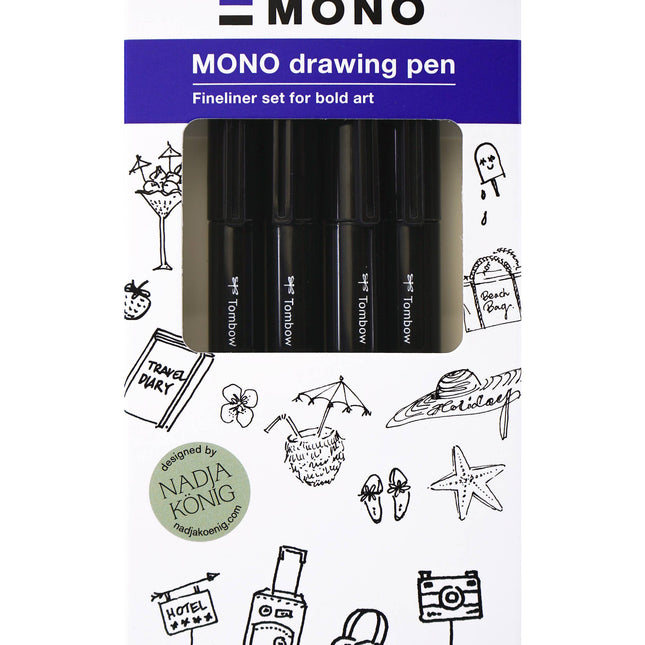 Tombow MONO Drawing Pen Bold Set - Harman Shop & Atelier