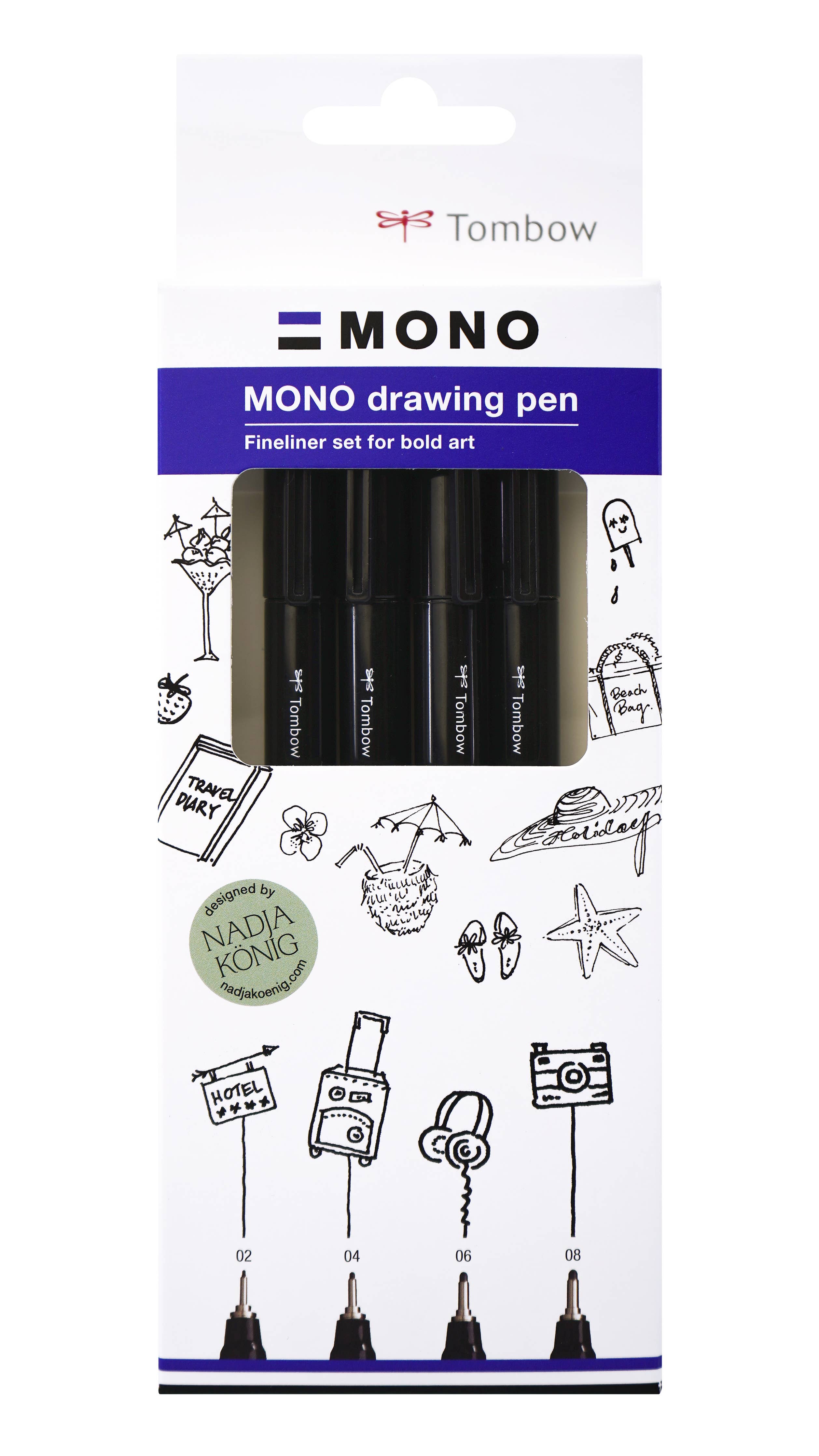 Tombow MONO Drawing Pen Bold Set - Harman Shop & Atelier