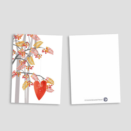 Postcard - Spread the love - Autumn