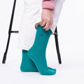 Wool Socks - Green - One size: 37/40 - Harman Shop & Atelier
