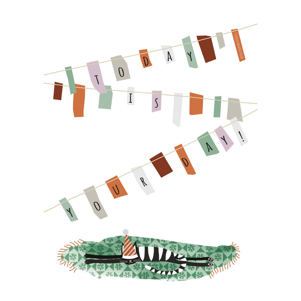 Ansichtkaart - Vandaag is jouw dag!