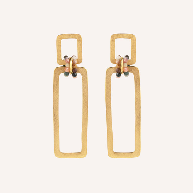 Stainless Steel Dangle Earrings - Marina