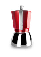 3-kops koffiezetapparaat - Elba Rood