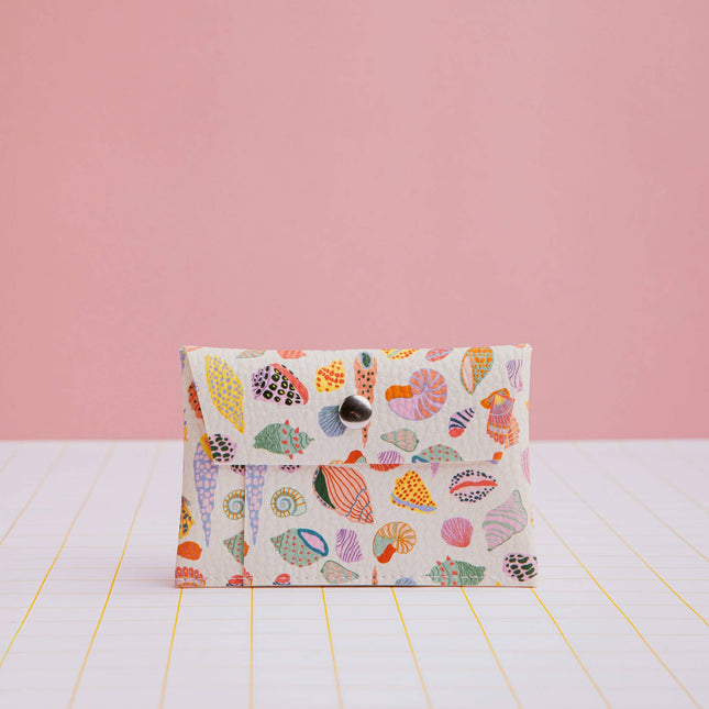 Card holder - Shells Beige
