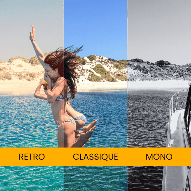 TimeLens Camera - Pink Leopard