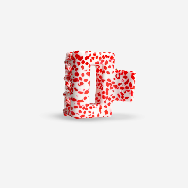 Cellulose Acetate Hair Clip - Lib Cherry