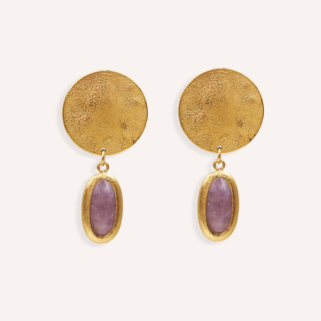 Stainless Steel Dangle Earrings - Celeste