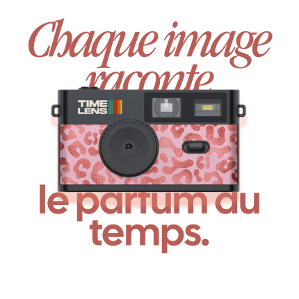 TimeLens® Camera - Pink Leopard