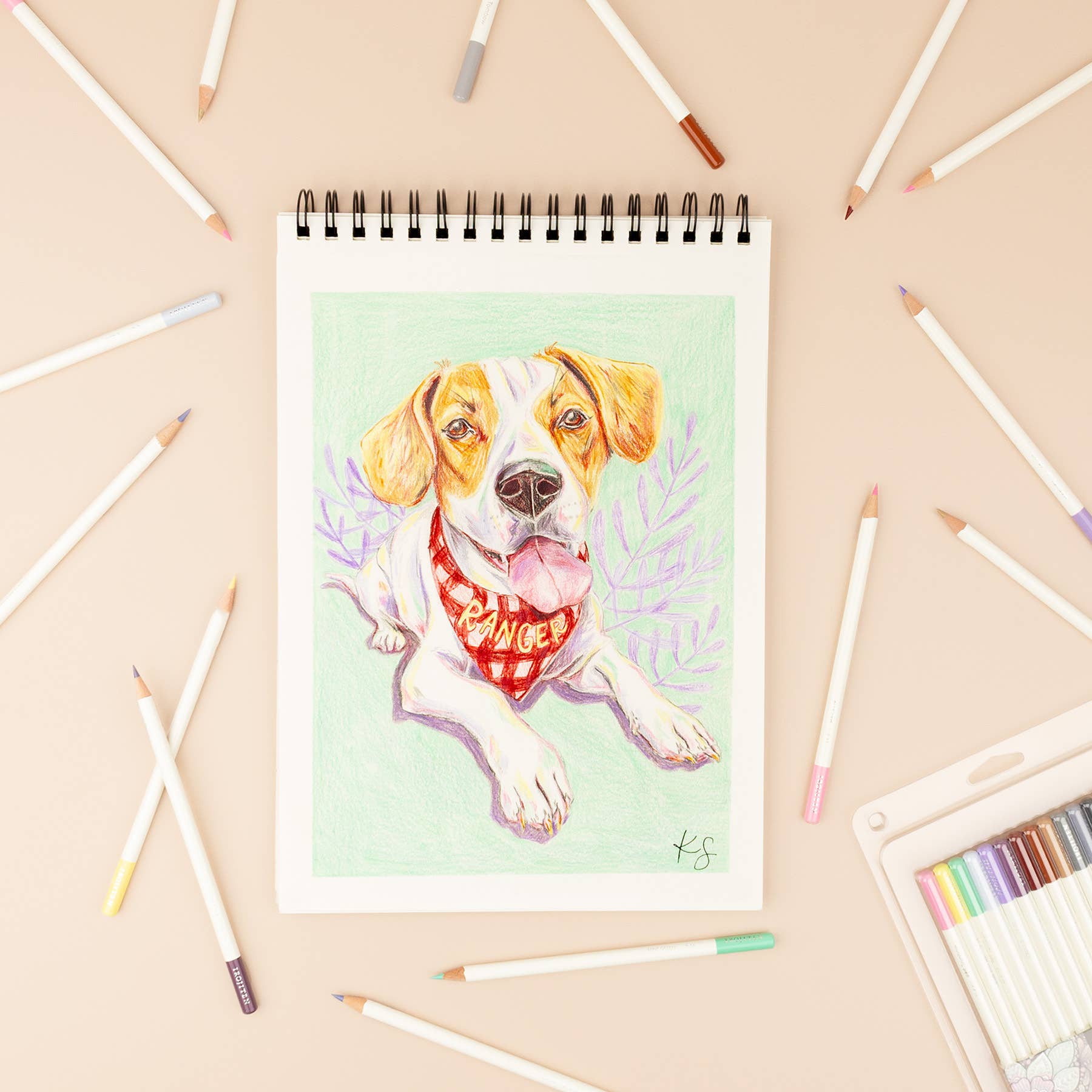 Tombow IROJITEN - 10 Color Set: Very Pale Tone - Harman Shop & Atelier