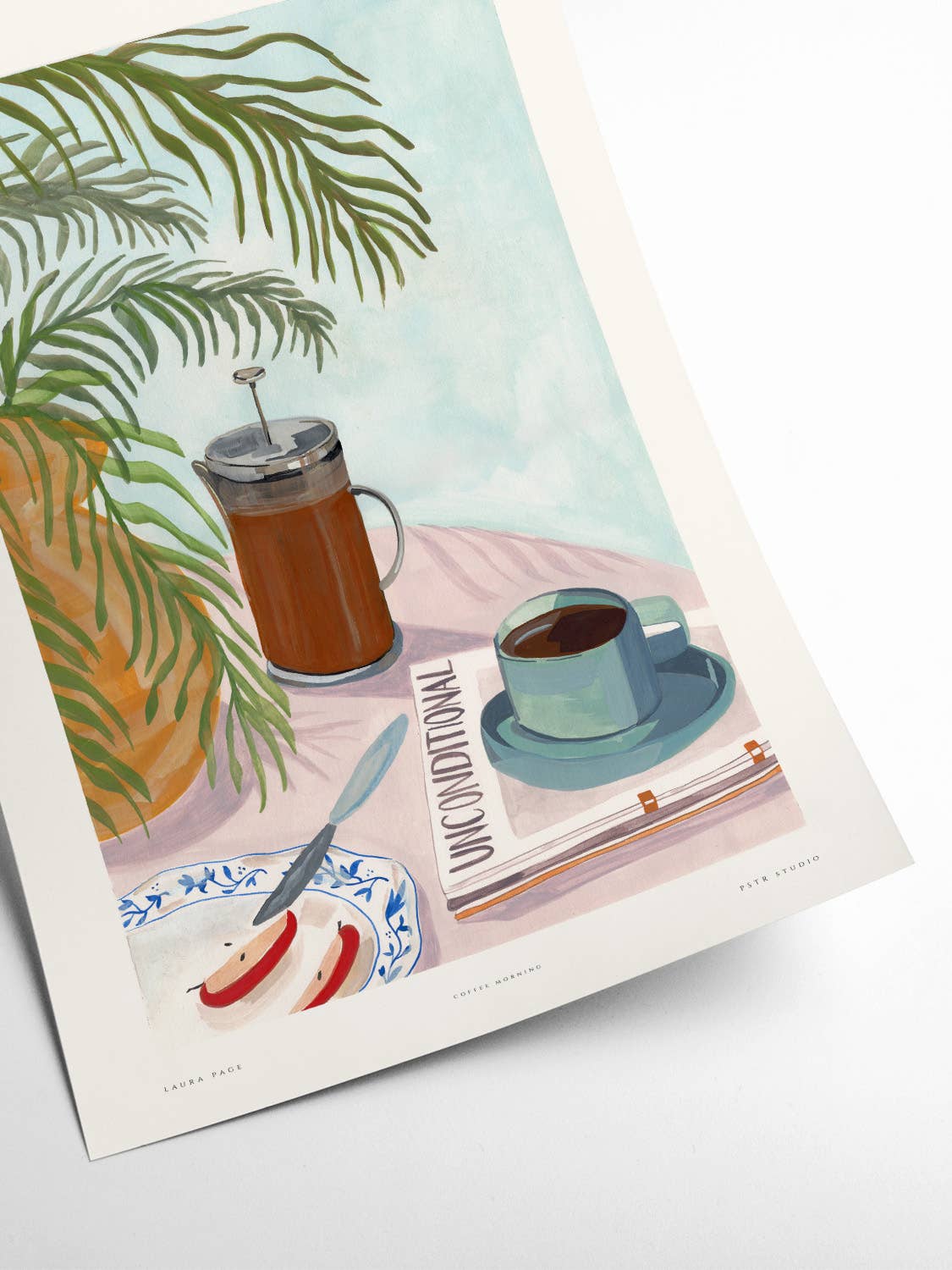 Poster - Laura - Koffieochtend - 50x70 cm