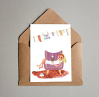 Ansichtkaart - Gelukkige verjaardag