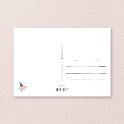 Postcard song thrush - Harman Shop & Atelier