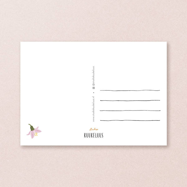 Postcard song thrush - Harman Shop & Atelier