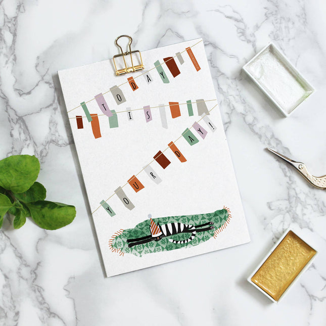 Postcard - Today is your day! - Harman Shop & Atelier