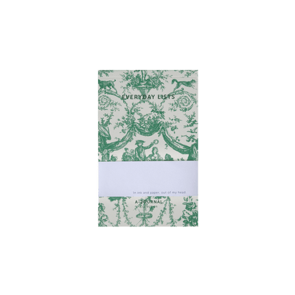 Notepad - Toile de Jouy - Green - Harman Shop & Atelier