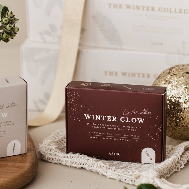 Natural Soap - Limited Edition Body Bar - Winter Glow - Harman Shop & Atelier