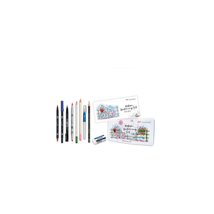 Tombow Urban Sketching Set + Bristol Paper DIN A5 Bundle - Harman Shop & Atelier