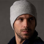 Unisex Wool Beanie - Grey - Harman Shop & Atelier