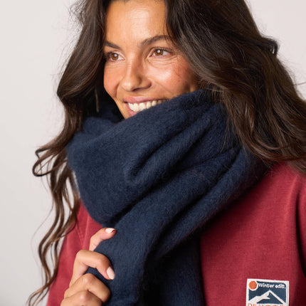Scarf - Navy - Harman Shop & Atelier