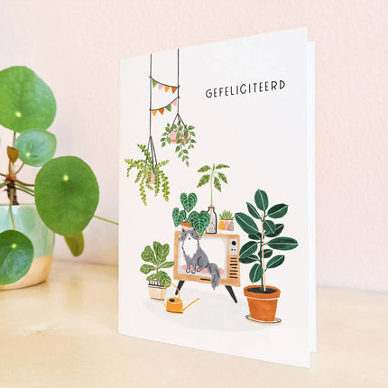 Plants Happy Birthday Card - Harman Shop & Atelier