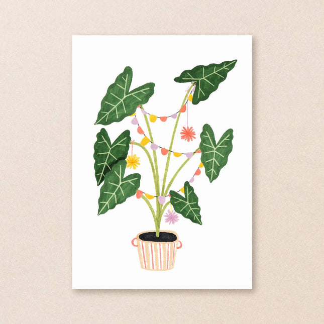 Postcard Party Plant - Harman Shop & Atelier