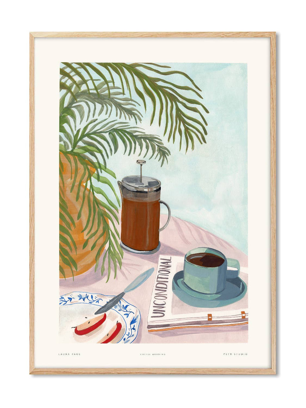 Poster - Laura - Koffieochtend - 30x40 cm