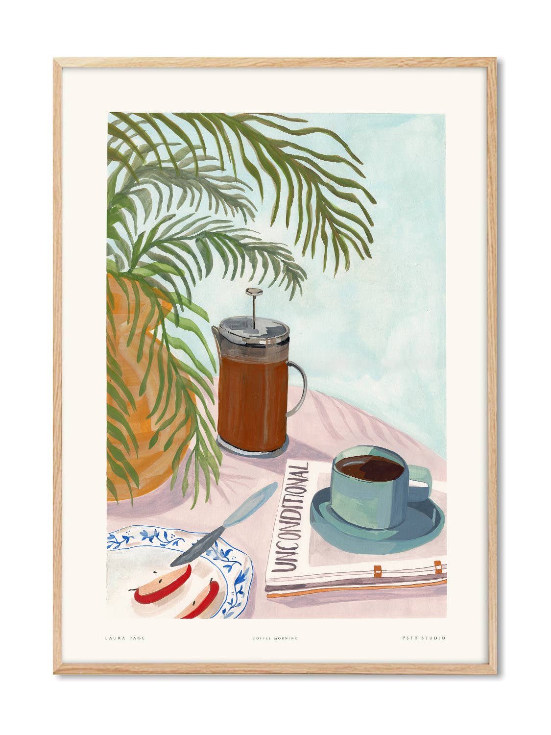 Poster - Laura - Koffieochtend - 50x70 cm