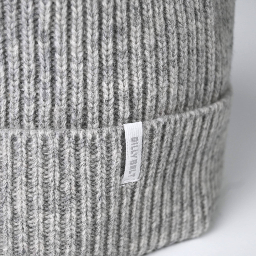 Unisex Wool Beanie - Grey - Harman Shop & Atelier