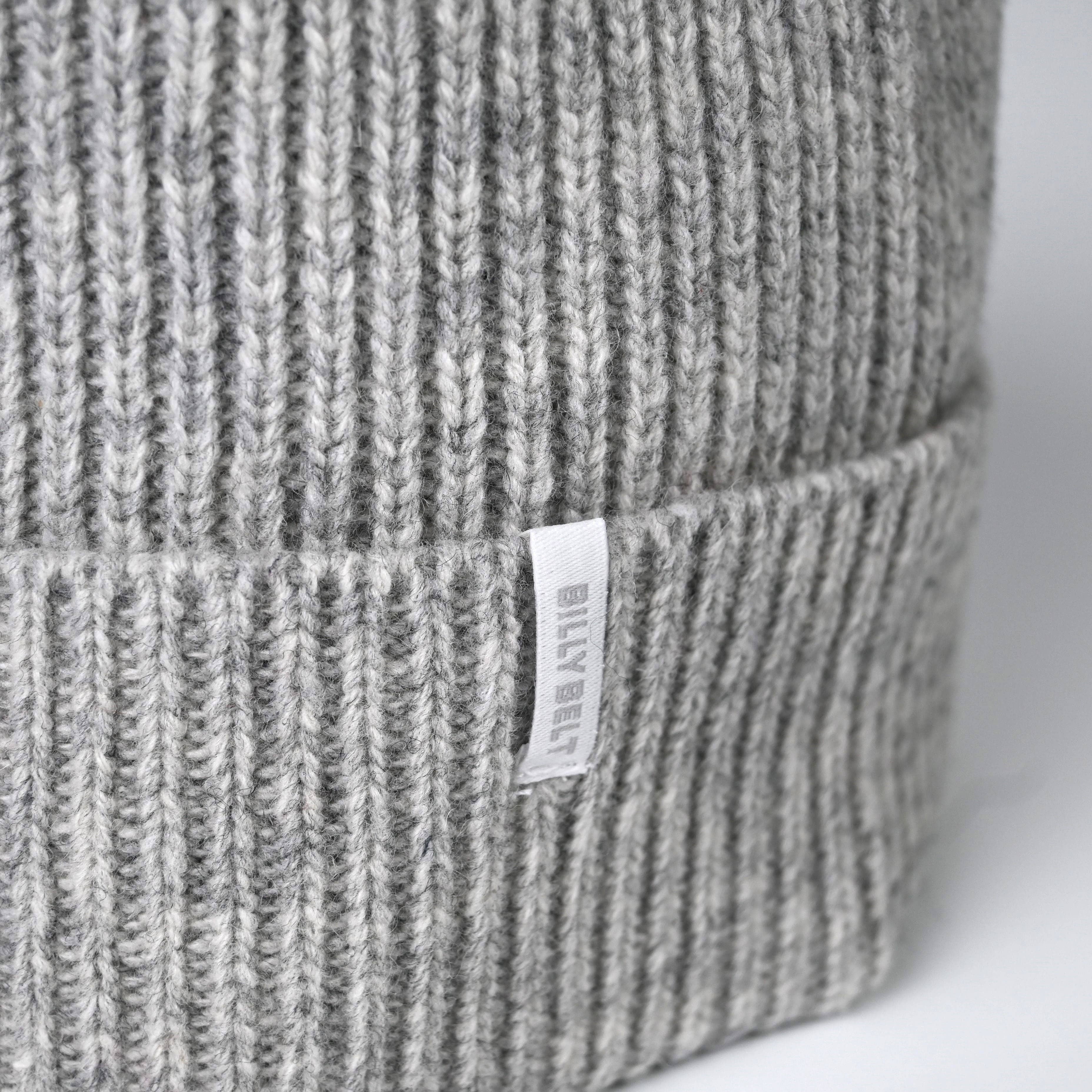 Unisex Wool Beanie - Grey - Harman Shop & Atelier